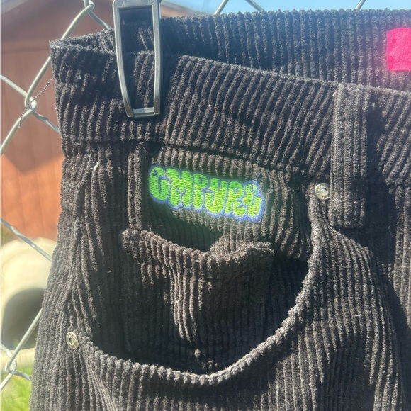 EUC Empyre Tori Ladies’ black corduroy pants size 4 high waisted 90s - Picture 4 of 6